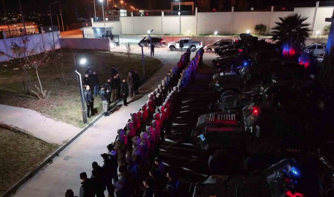 Şırnak il genelinde yeni yılın huzur ve güven içinde geçirilmesi