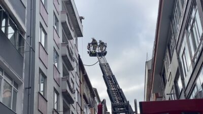 İstanbul’un Şişli ilçesinde, sebebi henüz belirlenemeyen bir durumdan ötürü 5