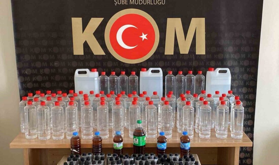 Sivas’ta Kaçakçılık ve Organize Suçlarla Mücadele Şube Müdürlüğü ekiplerince yapılan