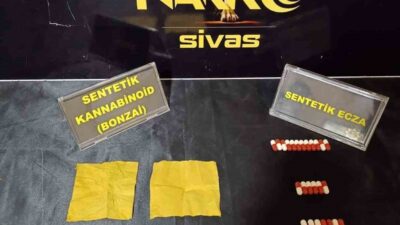 Sivas’ta polis ekipleri tarafından yakalanan 8 kişinin ev ve iş
