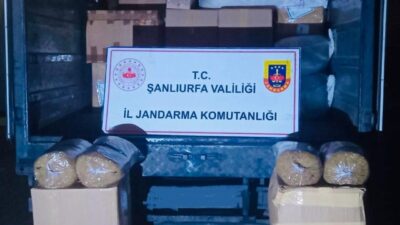 Şanlıurfa İl Jandarma Komutanlığı ekipleri, Siverek ilçesinde düzenledikleri operasyonda yaklaşık