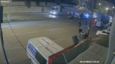 İnegöl’de Meydana Gelen Trafik Kazasının Görüntüleri Ortaya Çıktı Bursa’nın İnegöl