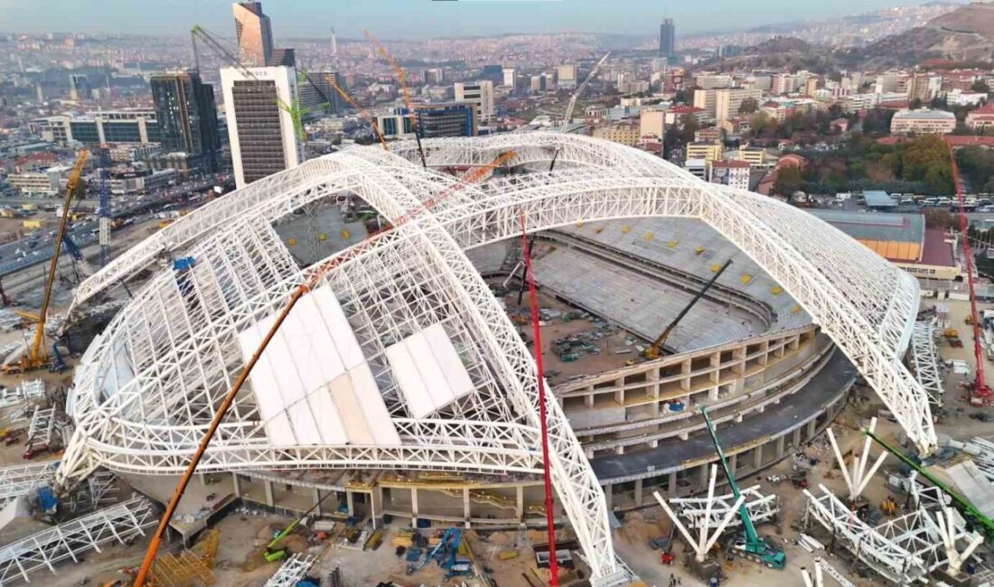 Ankara’daki 19 Mayıs Stadyumu’nun tamamlanmasıyla dünya sıralamasına gireceği bildiriliyor. Simge