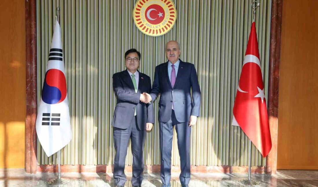 TBMM Başkanı Numan Kurtulmuş, Güney Kore Cumhuriyeti Ulusal Meclisi Başkanı