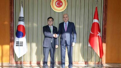 TBMM Başkanı Numan Kurtulmuş, Güney Kore Cumhuriyeti Ulusal Meclisi Başkanı