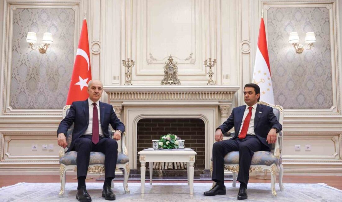 TBMM Başkanı Numan Kurtulmuş, resmi bir ziyaret için bulunduğu Tacikistan’ın