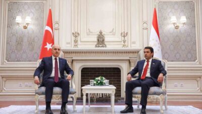 TBMM Başkanı Numan Kurtulmuş, resmi bir ziyaret için bulunduğu Tacikistan’ın