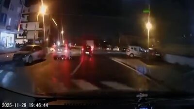 Çerkezköy ilçesinde, iddiaya göre bir korsan taksinin iki ticari taksi
