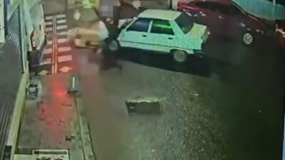 Tekirdağ Çorlu ilçesinde meydana gelen bir trafik kazasında motosiklet sürücüsü