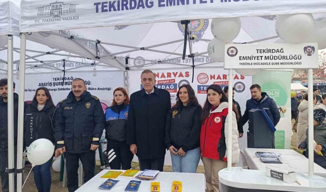 Tekirdağ’da gerçekleştirilen 2. Hamsi ve Mıhlama Festivali’nde 500 polis görev