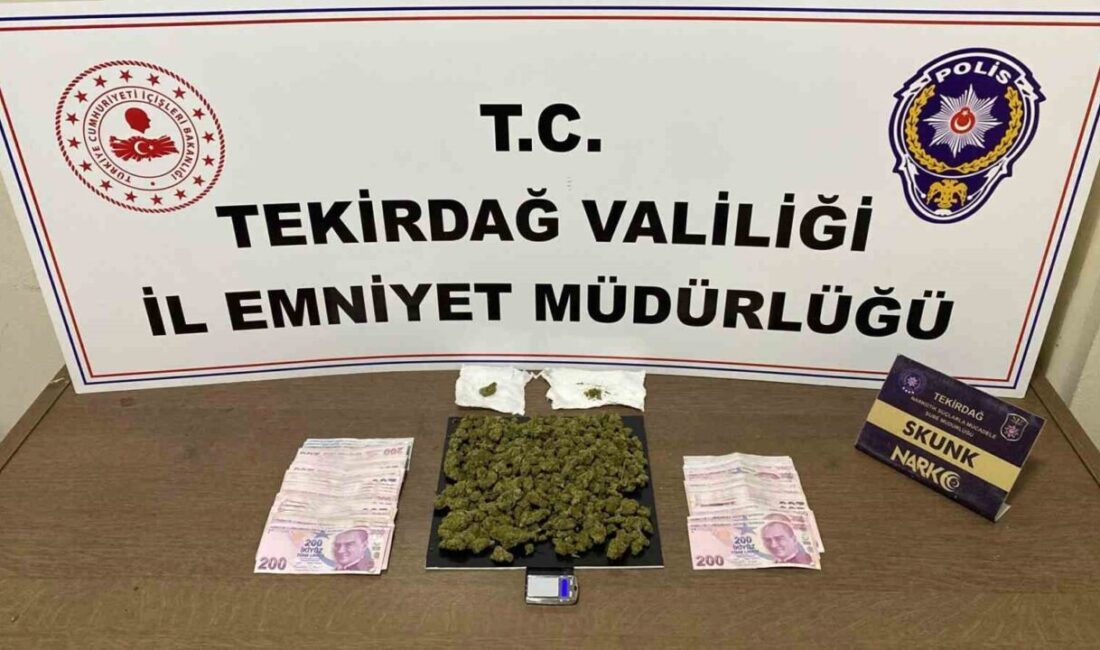 Tekirdağ’da gerçekleştirilen uyuşturucu operasyonlarında 178 şüpheliye adli işlem uygulanırken, bunlardan