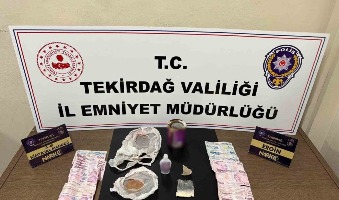 Tekirdağ genelinde yapılan narkotik operasyonlarında, sokak satıcılarına yönelik gerçekleştirilen denetimlerde