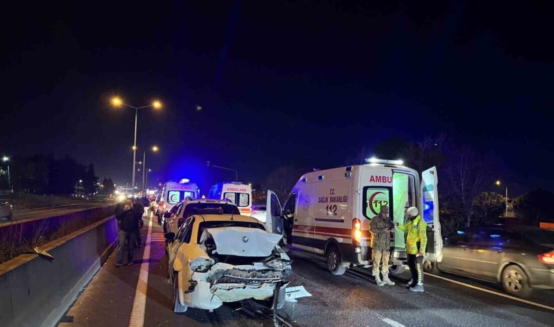 Tekirdağ’ın Çorlu ilçesinde, Zafer Mahallesi İstanbul Caddesi üzerinde meydana gelen