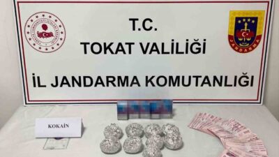 Turhal ilçesindeki Tokat İl Jandarma Komutanlığı ekipleri, uyuşturucuyla mücadele faaliyetleri