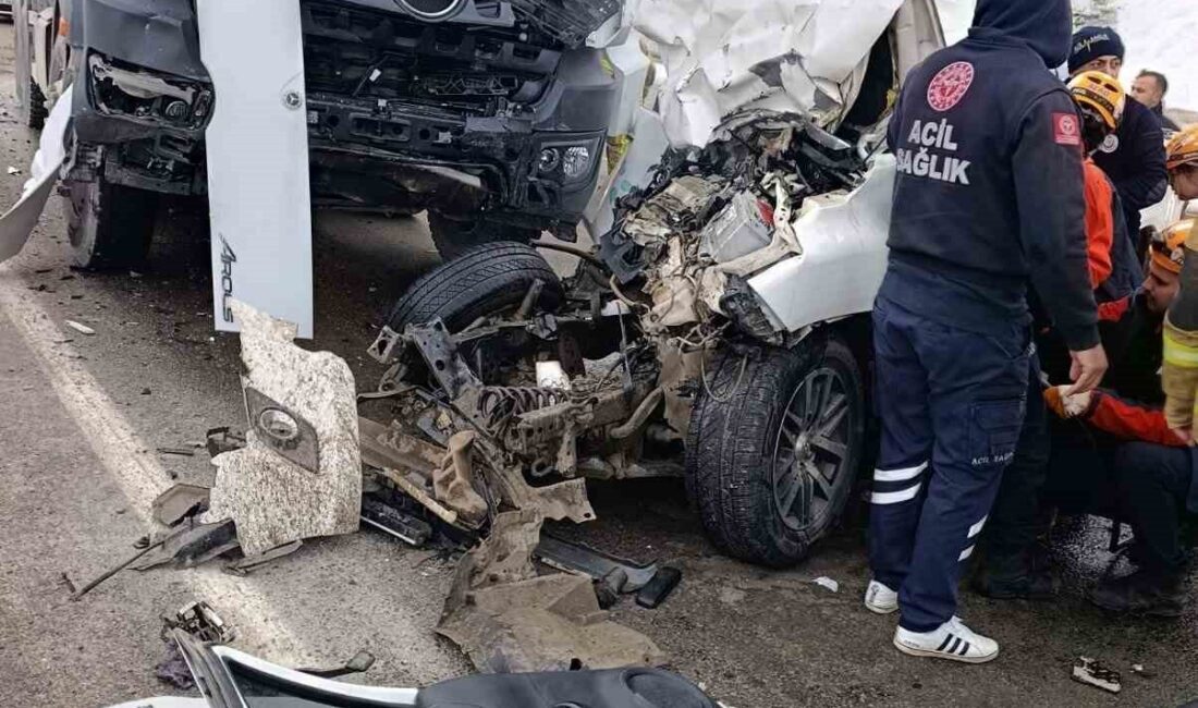 Tokat-Sivas kara yolunda meydana gelen trafik kazasında bir kişi öldü