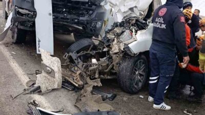 Tokat-Sivas kara yolunda meydana gelen trafik kazasında bir kişi öldü