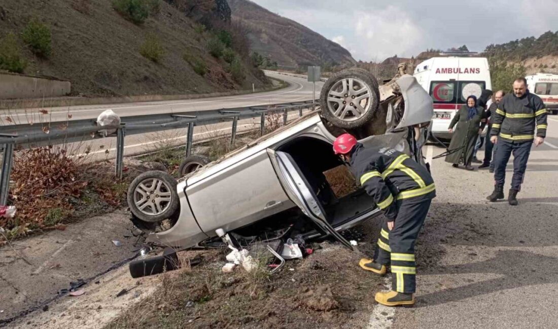 Tokat’ta meydana gelen trafik kazasında 5 kişi yaralandı. Kaza, Niksar-Reşadiye