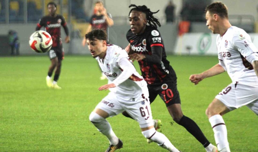Gençlerbirliği, Trendyol Süper Lig’in 17. haftasında sahasında Trabzonspor’u 4-3 mağlup