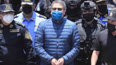 ABD Başkanı Donald Trump, eski Honduras Devlet Başkanı Juan Orlando