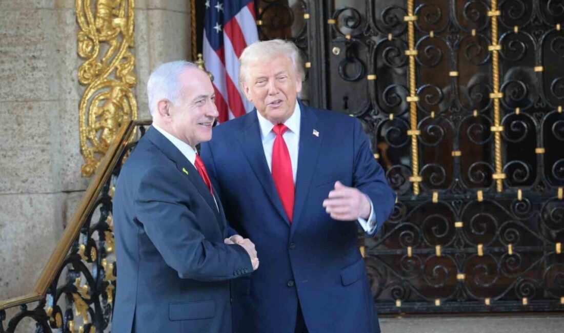 ABD Başkanı Donald Trump, İsrail Başbakanı Binyamin Netanyahu ile görüşmesi