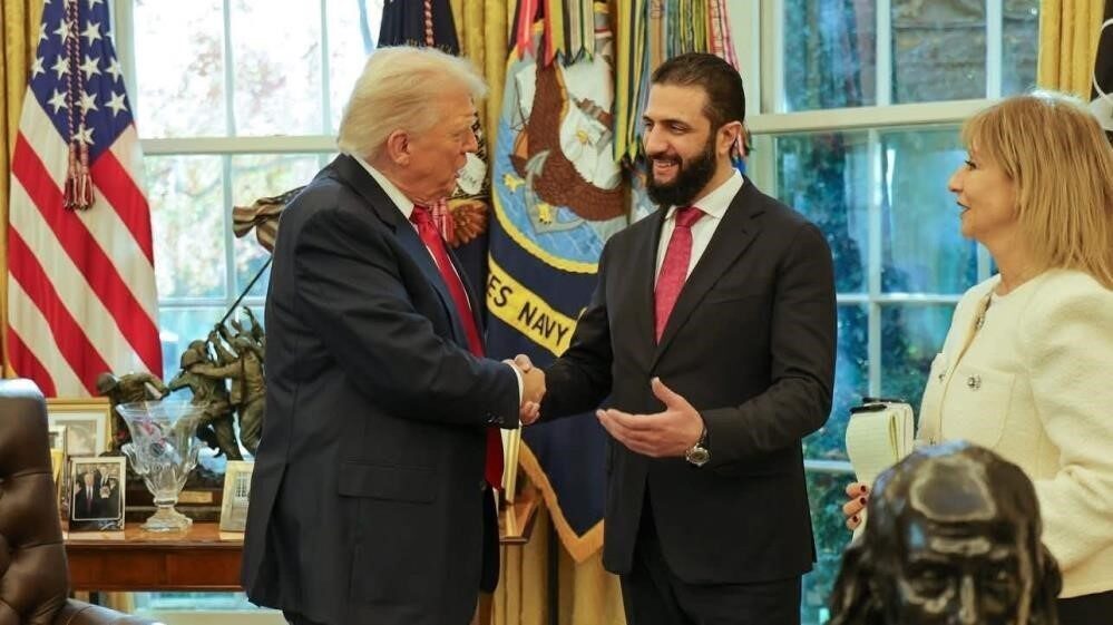 ABD Başkanı Donald Trump, Suriye’nin yeni Devlet Başkanı Ahmed eş-Şara’nın,