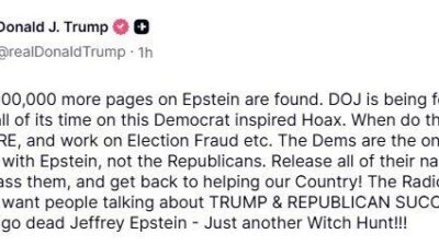 ABD Başkanı Donald Trump, Jeffrey Epstein hakkındaki belgeleri gerekçe göstererek,
