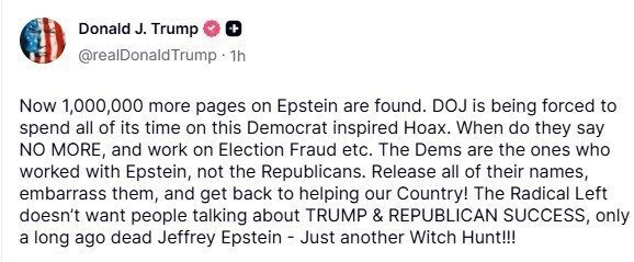 ABD Başkanı Donald Trump, Jeffrey Epstein hakkındaki belgeleri gerekçe göstererek,