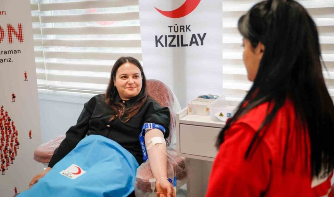 Türk Kızılay’ın, 2025 yılında 3 milyon ünite kan bağışı hedefini