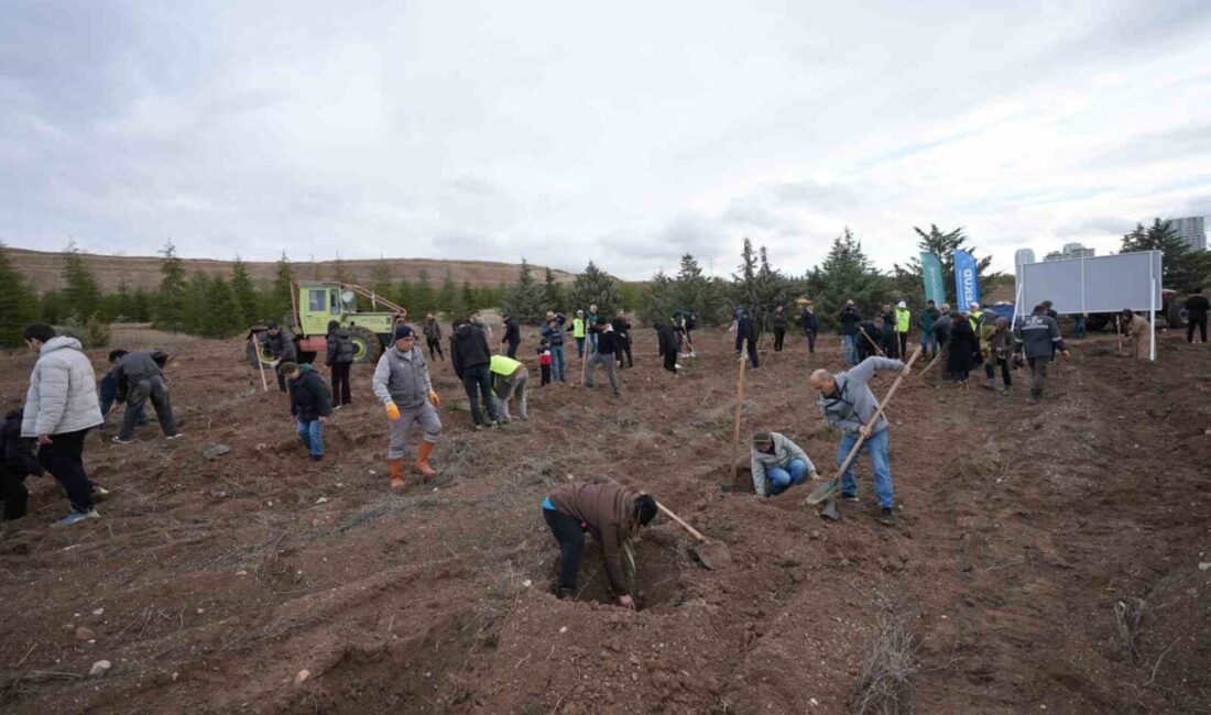 Türk Havacılık ve Uzay Sanayii (TUSAŞ) çalışanlarının Ankara’da gerçekleştirdiği etkinlikte,