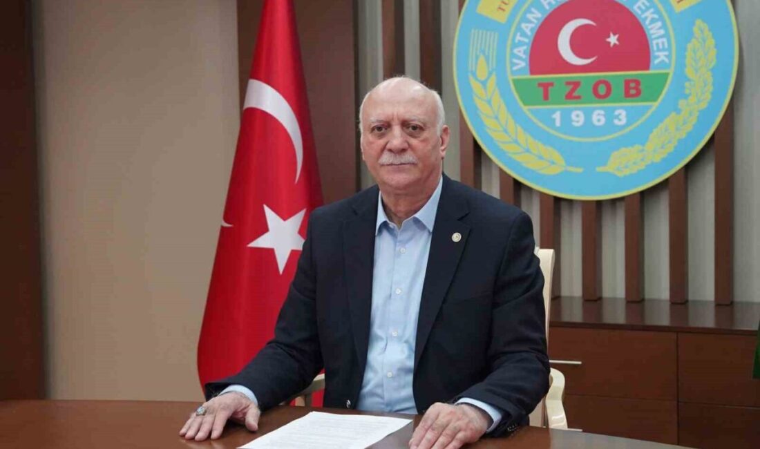 TZOB Genel Başkanı Şemsi Bayraktar, 2025 yılına ait aylık üretici