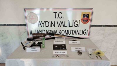 Aydın’ın Kuyucak, Nazilli ve Buharkent ilçelerinde gerçekleştirilen eş zamanlı operasyonda,