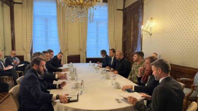 Ukrayna Ulusal Güvenlik ve Savunma Konseyi Sekreteri Rüstem Umerov, Brüksel’de