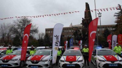 Uşak’ta, Cumhurbaşkanlığı tarafından emniyet ve jandarma teşkilatlarının güçlendirilmesi amacıyla gönderilen