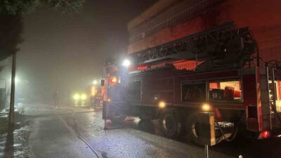 Uşak’ta Fevzi Çakmak Mahallesi Sekizinci Çanlı Sokak’ta bulunan bir poşet