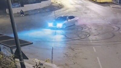 Üsküdar’da gece saatlerinde meydana gelen olayda, trafik güvenliğini tehlikeye soktuğu
