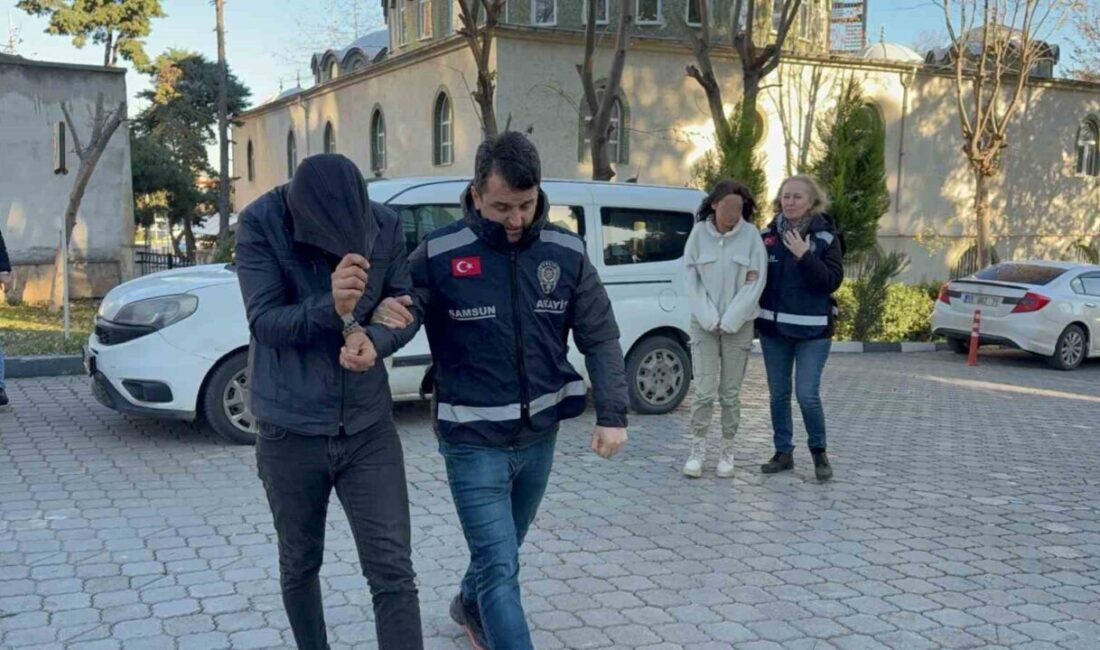 Samsun’da, Atakum ilçesinde bir evde üşüdükleri gerekçesiyle girerek yaklaşık 50
