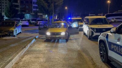 Kayseri’de, asayiş uygulaması yapan polis ekiplerinin ‘dur’ ihtarına uymayan ve