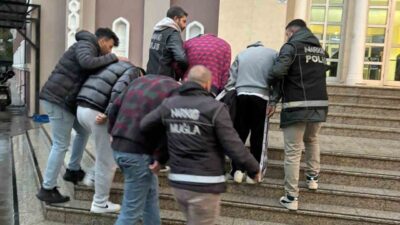 Muğla’da, Muğla Emniyet Müdürlüğü Narkotik Suçlarla Mücadele Şube Müdürlüğü ekipleri