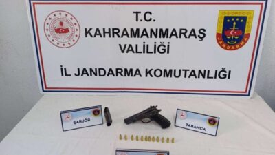 Kahramanmaraş’ta son bir haçte gerçekleştirilen operasyonlarda uyuşturucu, silah ve tarihi