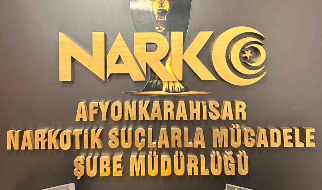 Afyonkarahisar’da polis tarafından gerçekleştirilen uyuşturucu operasyonunda, 1 gram uyuşturucu madde