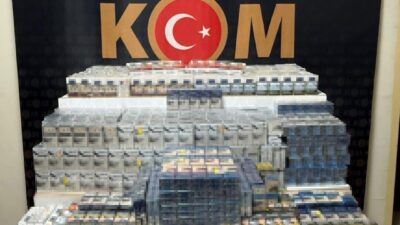 Erciş ilçesinde polis ekiplerinin yaptığı operasyonda 2 bin 290 paket