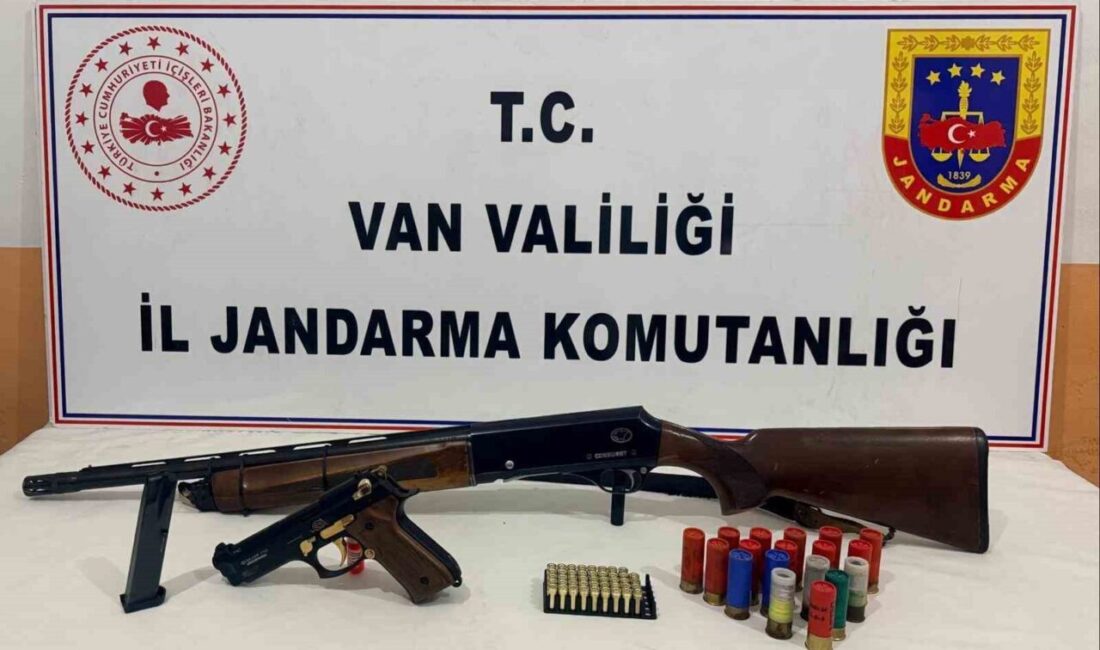 Erciş ilçesinde jandarma ekipleri tarafından gerçekleştirilen operasyonda silah bulundu. Valilikten
