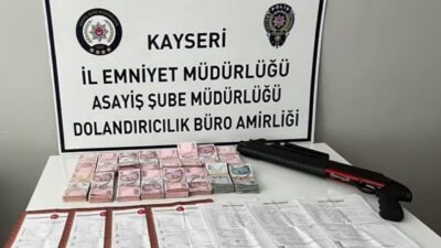 Kayseri İl Emniyet Müdürlüğü ekipleri, 2025 yılında gerçekleştirdikleri operasyonlar kapsamında