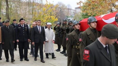 Düzce’de, Kıbrıs Gazisi Muharrem Arıkan, bir rahatsızlık sonucu hayatını kaybettikten