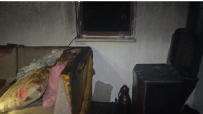 Safranbolu ilçesine bağlı Karabük’te bulunan bir villanın depo alanında meydana