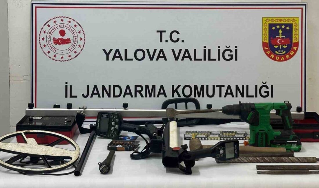 Yalova’nın Altınova ilçesinde jandarma tarafından düzenlenen bir operasyon sonucunda 5
