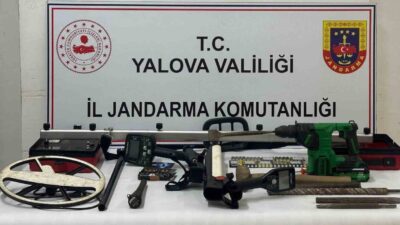 Yalova’nın Altınova ilçesinde jandarma tarafından düzenlenen bir operasyon sonucunda 5