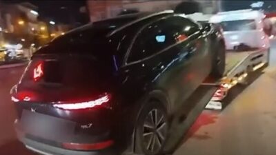Yalova’da bir sürücü, aracına çakar lamba takması nedeniyle 276 bin