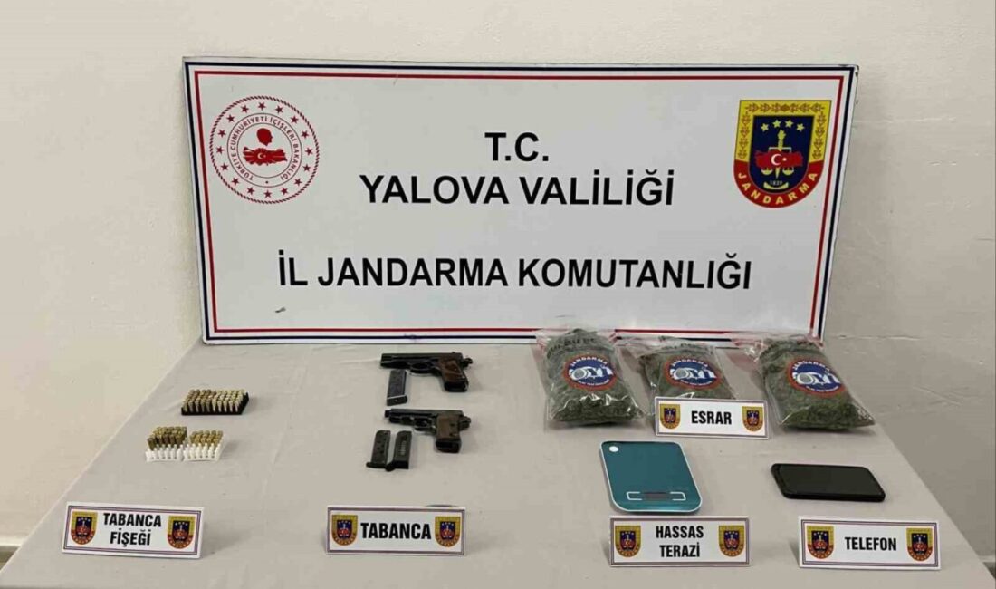 Yalova’da gerçekleştirilen uyuşturucu operasyonunda jandarma tarafından yakalanan 1 şüpheli tutuklandı.