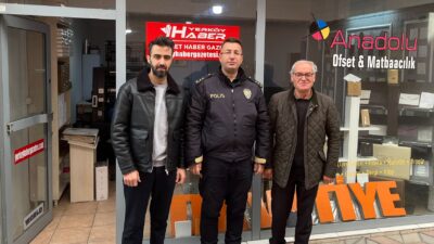 Yerköy İlçe Emniyet Müdürü Ümüt Balcı, yerkoyhabergazetesi.com internet haber gazetesini